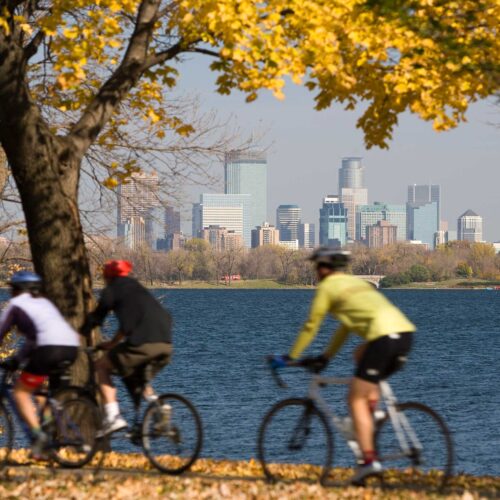 biking in Minnesota