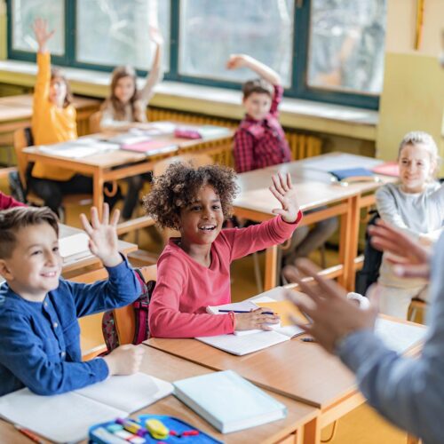 kids in school