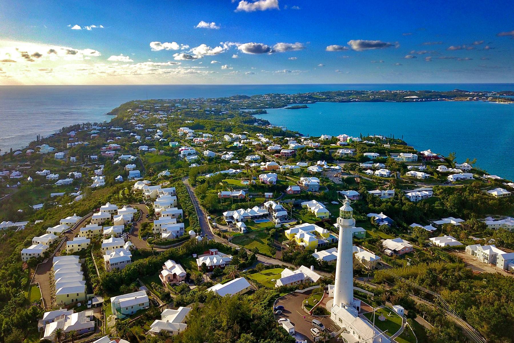 Bermuda aerial view